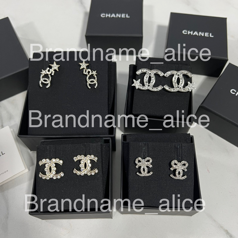 แท้💯 ต่างหู Chanel earrings