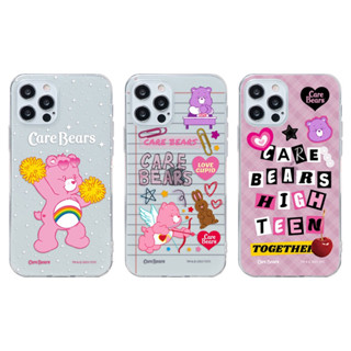 🌈 PreOrder ❤️ Care Bears High Teen Clear Case เคสแคร์แบร์ แบบใส ลิขสิทธิ์แท้ (14 Pro Max/13 Pro Max/11/S23Ultra)