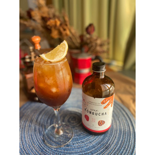 Probiotic drink Kombucha คอมบูฉะ ชาหมักรสผลไม้ โพรไบโอติกส์สดๆจากธรรมชาติ
