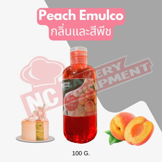 กลิ่นและสีพีช (Peach  Emulco) 100 มล. - 500 มล.