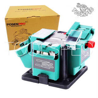 POSENPRO เครื่องลับคมไฟฟ้าอเนกประสงค์ 3IN1 65 วัตต์ เครื่องลับคมดอกสว่าน ลับคมมีด หรือเครื่องลับคมสิ่ว