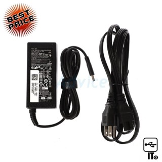 Adapter NB DELL (M, 4.5*3.0mm) 19.5V (65W) 3.34A GENUINE อะแดปเตอร์สำหรับแล็ปท็อป สายชาร์จ ประกัน 1Y