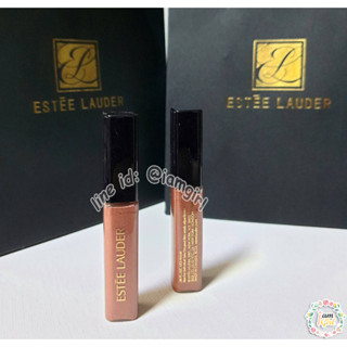 ลิปกลอสสีน้ำตาลประกายชิมเมอร์  Estee Lauder Pure Color Envy Sculpting Gloss ขนาดทดลอง 4.6ml. สี 140 Fiery Almond