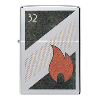 Zippo ไฟแช็กรุ่น 48623  32 Flame Design ของแท้ รับประกันตลอดชีวิต นำเข้าและจำหน่ายโดยตัวแทนจำหน่าย