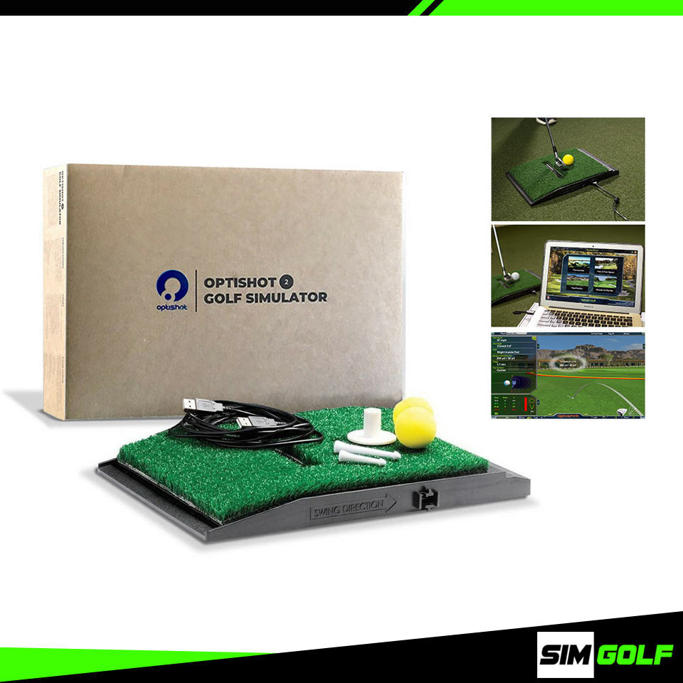 OptiShot 2 อุปกรณ์กอล์ฟซิมูเลเตอร์ Golf Simulator | SIM GOLF