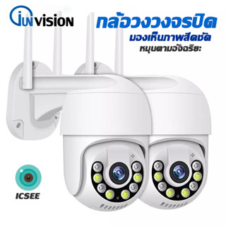 junanvision IR + White Lamp คืนวิสัยทัศน์ กล้องวงจรปิด WiFi IP Camera 2 เสาอากาศ สัญญาณแรง กล้อง cctv ไร้สายกล้อง