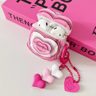 💟ล่าสุด💟เคสแอร์พอด 2 1 pro2 Case for Airpods 3 pro รูปหัวใจ เการป้องกันการตก ซิลิโคนนิ่ม Soft Case Airpod gen 3 2021