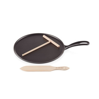 อุปกรณ์ทำเครปครบชุดพร้อมไม้พาย CREPE PAN 27CM MATTE BLACK