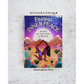 Finding Inner Peace Inspiration Cards ไพ่ออราเคิลแท้ลดราคา ไพ่ยิปซี ไพ่ทาโร่ต์ ไพ่ออราเคิล Tarot Oracle