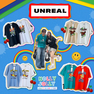 ✪ UNREAL ✪ เสื้อยืด Oversize อัพเดตลายใหม่ทุกอาทิตย์ ใส่ได้ทั้งชายและหญิง ใส่เป็นเสื้อคู่ก็สวยยย~