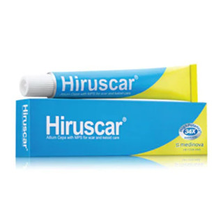 HIRUSCAR GEL รอยคล้ำจากแผลเป็นจางลง ป้องกันการเกิดแผลเป็นที่มีลักษณะนูนแดง