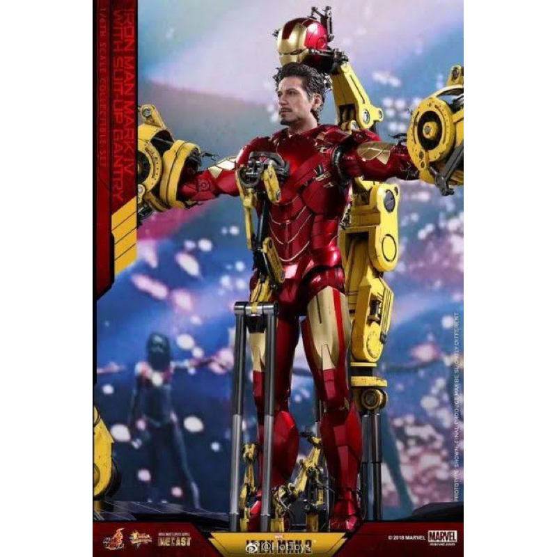Hot toys MMS462D22 Iron man 2 mark v with Suit-up Gantry (มือสอง)