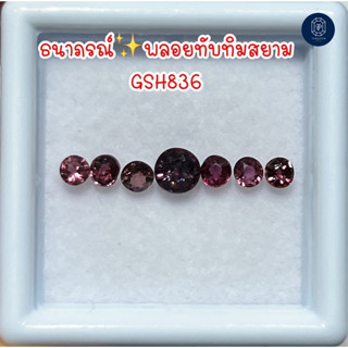 ธนาภรณ์✨พลอยทับทิมสยาม(เผาเก่า)GSH836