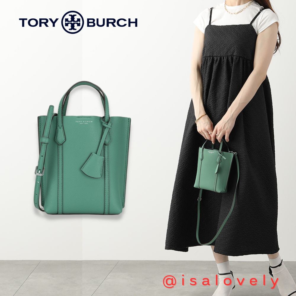 Tory Burch Perry Mini Tote งานชอปค่าา🥰 น้องน่ารักมากกก ใบเล็กๆน่า