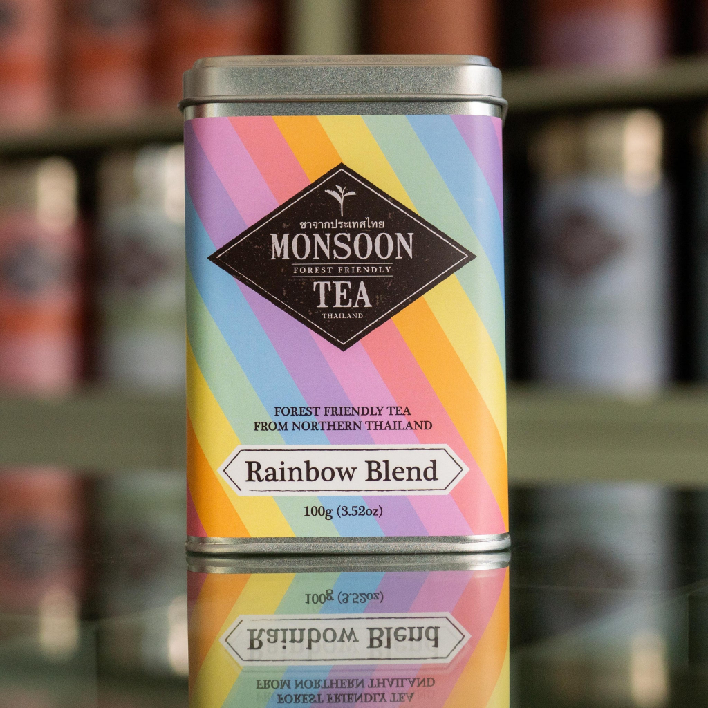 ชาผสม 5 ชนิด Rainbow Blend Tea from Thailand, ออร์แกนิค Forest tea จากภาคเหนือ ชาป่า ชาไทยสุดพรีเมียม
