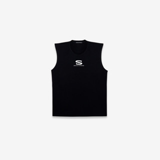 [3SGY8]ลด20.-บาทเสื้อแขนกุด(Crew neck sleeveless)