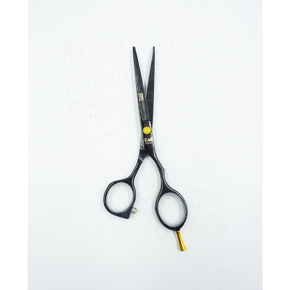 กรรไกรตัดผม กรรไกรซอยผม KAI Japan ขนาด 6 นิ้ว ขายเป็นเซท สำหรับตัดผม ซอยผม แต่งทรงผม กรรไกรสีดำ แสตนเลส ตรงปก ส่งเร็วมาก - รูปที่ 3