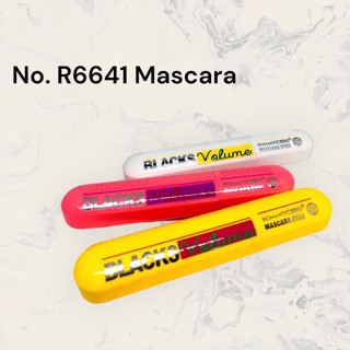 No. R6641A / R6641B / R6641C Romantic Bird  Mascara Blacks volume มาสคาร่า  กันน้ำ งอล+หนา สีดำ ติดทนทาน