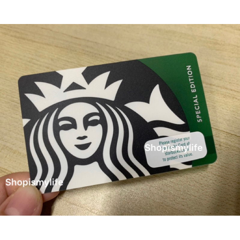 🇹🇭บัตรเปล่าสตาร์บัคส์ Black Siren special edition reserve Starbucks card