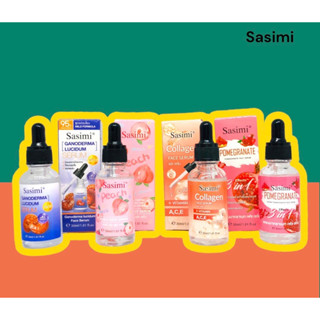 🍑SASIMI SERUM ซาซิมิ เซรั่มบำรุงผิวหน้า 4สูตร เพิ่มความชุ่มชื้น กระจ่างใส ช่วยลดรอยสิว รอยดำ🍄