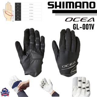 ถุงมือ SHIMANO GL-001V OCEA TOUGH GLOVES ถุงมือจิ๊กกิ้ง แคสติ้ง ของแท้100%