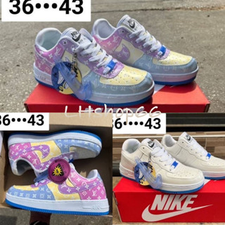 🔴รองเท้าผ้าใบ N airforce 1 Uv เปลี่ยนสีได้เวลาโดนแสงแดด🔴