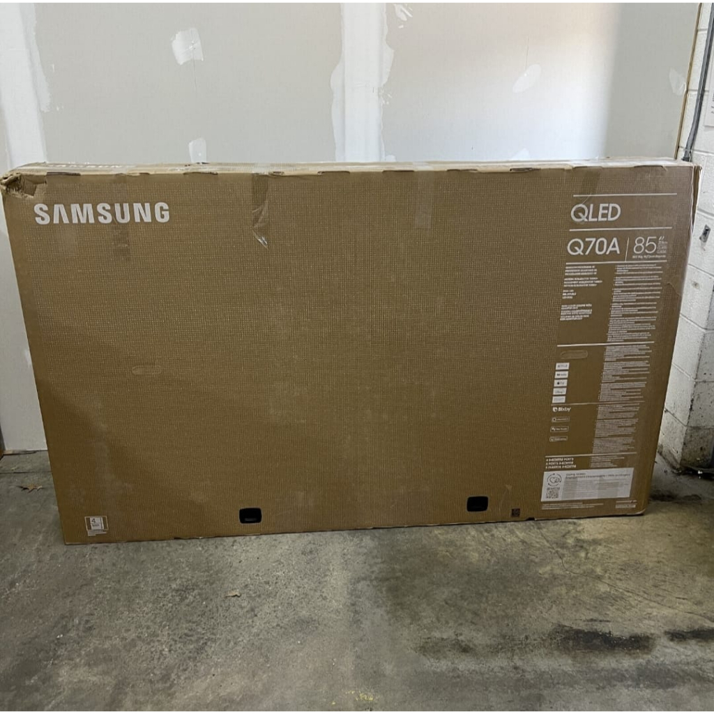 Samsung QN85Q70AAF 85" Q70A Black QLED 4K UHD Smart TV - New. Series