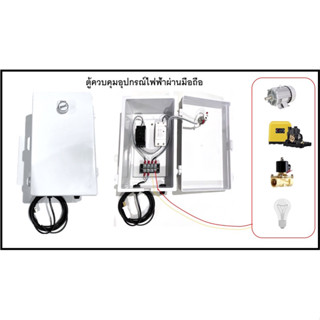 ชุดควบคุมการเปิด-ปิดอุปกรณ์ไฟฟ้าผ่านมือถือ