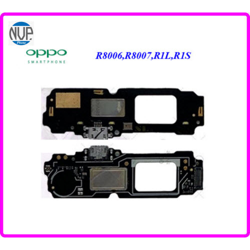 สายแพรชุดก้นชาร์จ Oppo R8006,R8007,R1L,R1S