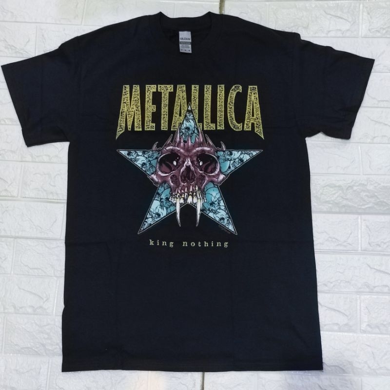 เสื้อวง​ Metallica King Nothing ลิขสิทธิ์​แท้