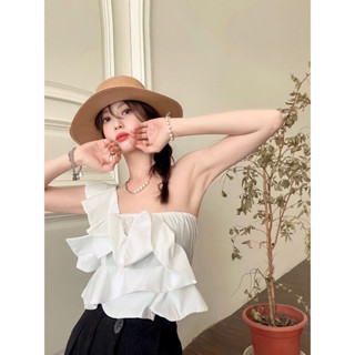 Pure chance เสื้อเชิ้ตแขนสั้น ลายทาง แฟชั่นฤดูร้าน สำหรับผู้หญิง❤️
