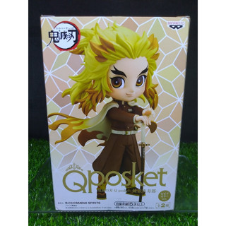 (ของแท้ สีB) Q posket เรนโงคุ เคียวจูโร่ ดาบพิฆาตอสูร Q posket Kimetsu no Yaiba - Kyojuro Rengoku Ver. B