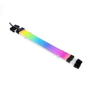 SLEEVED CABLE (สายถัก) LIAN LI ADDRESSABLE RGB STRIMER PLUS V2 8-PIN