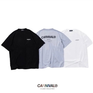 [มือ1 ของแท้ พร้อมส่ง!!] เสื้อยืด CARNIVAL® Basic Oversized OG T-Shirt สีดำ สีขาว