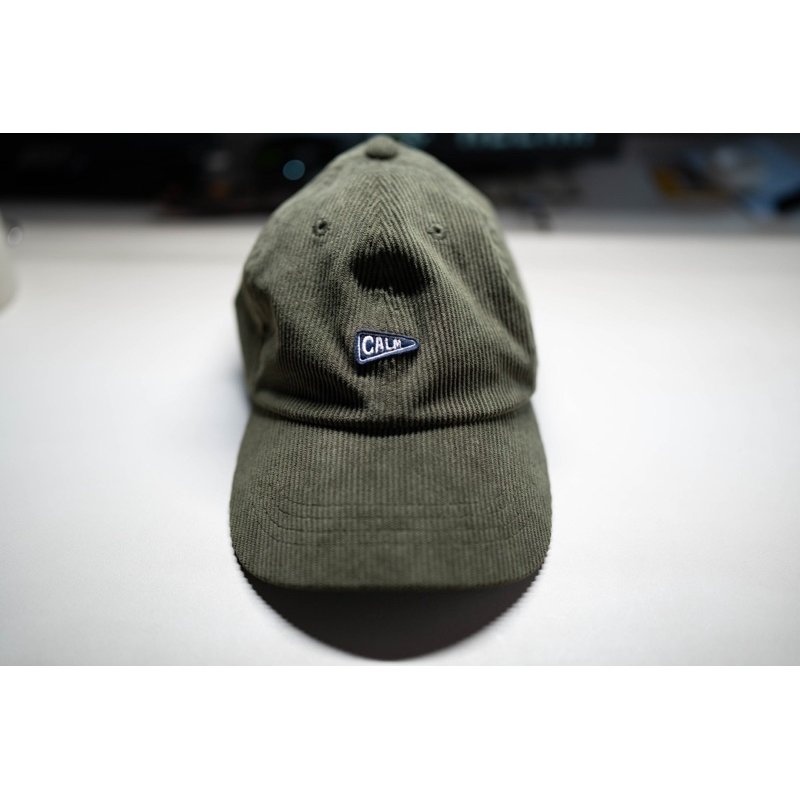 ‼️sale‼️ หมวก Calmoutdoors รุ่น Conduroy Hat สี Olive (สีเขียว) มือสอง สภาพดีมาก