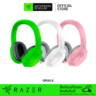 Razer Opus X Wireless Low Latency Headset Active Noise Cancellation Bluetooth 5.0 (หูฟังเกมมิ่งไร้สาย)