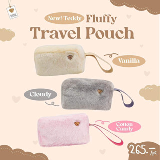 กระเป๋าใส่ของจุกจิก Fluffy Travel Pouch | Teddy House