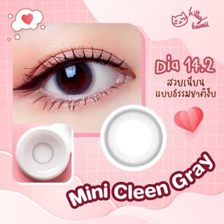 🌲Mini Cleen Brown,Gray🦚สายตา-0.50ถึง-4.75(Kitty kawaii)Clean