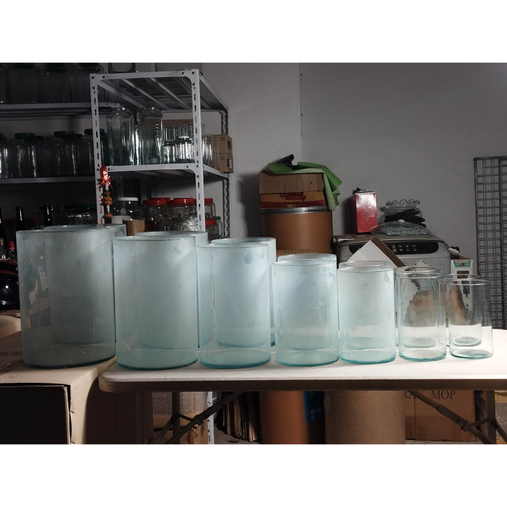 โหลแก้ว  (แตกเคลมได้) ขนาด 8, 9, 10 นิ้ว โหลใส่น้ำลำใย กระเจี๊ยบ น้ำหวาน  โหลใส่อาหาร  เครื่องดื่ม