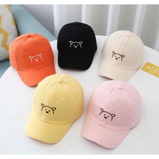หมวกแก๊ปเด็ก ปีกหมีขนาด 2-6 ขวบ พร้อมจัดส่ง