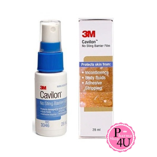 3M Cavilon No Sting Barrier Film 28 ml.ขวดเสปรย์ ฟิล์มเคลือบบนผิวหนัง [10352]