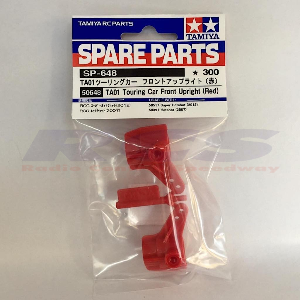TAMIYA 50648 TA01 TOURING CAR FRONT UPRIGHT (RED)