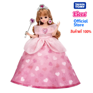 Takara Tomy ตุ๊กตา Licca-chan LD-03 Heartful Princess Dress-up Doll