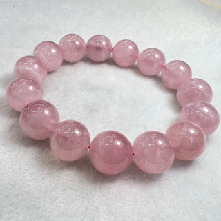 Madagascar Rose Quartz สีฉ่ำๆ ขนาด 15.5 มิล
