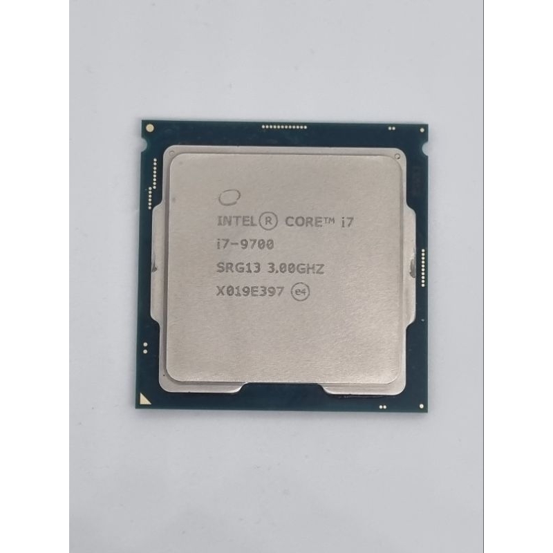 CPU Intel Core I7 9700 8C/8T LGA1151 v.2 ฟรีซิลิโคน 1 ซอง