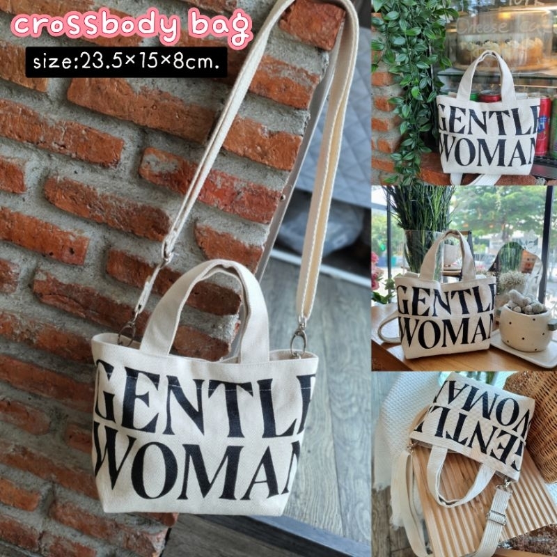 Gentle mini  crossbody bag(งานไทย🇹🇭)