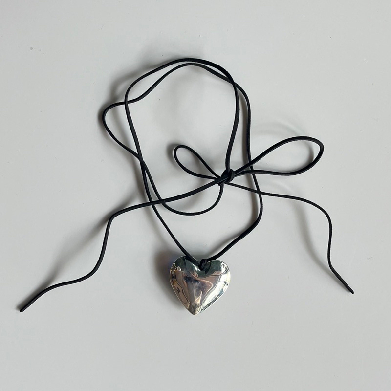 i/flower/you รุ่น glassy heart (silver)