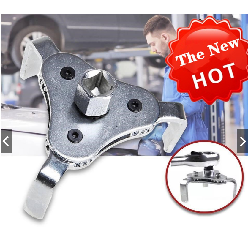 LINKตัวถอดกรองน้ำมันเครื่องรถยนต์ขาแบน Freesize