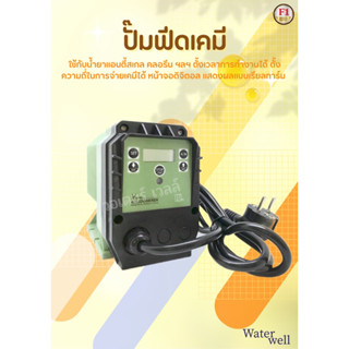 ปั๊มเคมี ปั๊มฟีดเคมี ปั๊มฟีดคลอรีน Dosing Pump