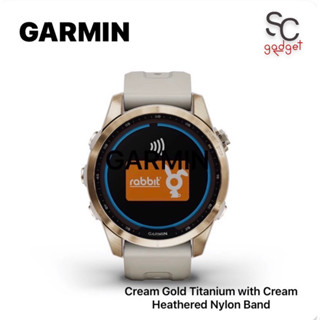 Garmin Smartwatch Fenix 7S Sapphire Solar การ์มินสมาร์ทวอทช์ นาฬิกาสำหรับกลางแจ้ง ศูนย์ไทยประกัน1ปี